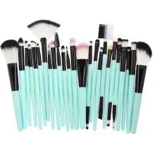 Professional 25pcs set eyeshadow eyeline foundation powder blush makeup brushes